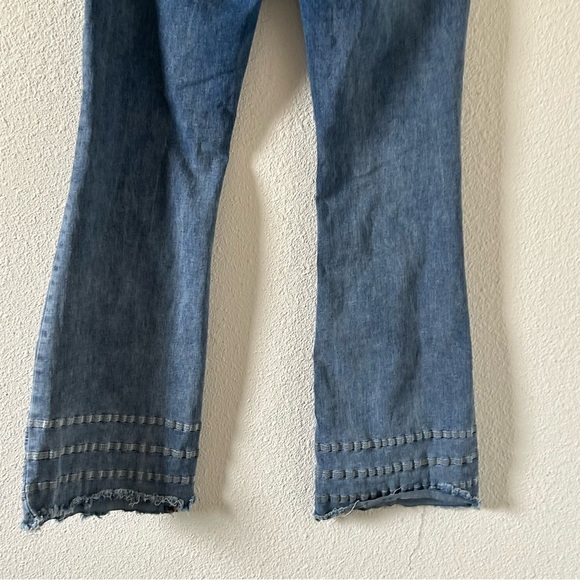 Angels of Difference Women’s Flare Boot cut Jeans Sz 10/30 Blue Stretchy Boho - Picture 7 of 8